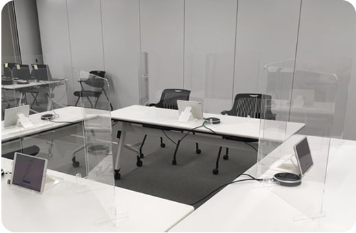 充実した自社会場・設備