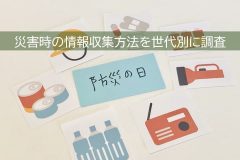 ～災害時の情報収集方法を世代別に調査～<br>災害時の情報取得メディア、全世代ではテレビが最多 57.2％　Z世代ではTwitterが最多の55.6％