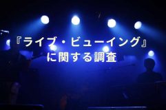 コロナ禍からのエンタメ市場復調の兆し！映画館で楽しむ『ライブ・ビューイング』に関する調査を実施