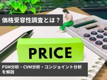 価格受容性調査とは？PSM分析・CVM分析・コンジョイント分析を解説