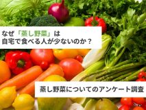 なぜ「蒸し野菜」は自宅で食べる人が少ないのか？実態を調査！｜蒸し野菜についてのアンケート調査