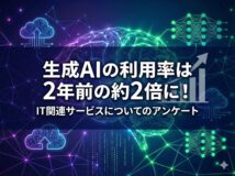 生成AIの利用率は2年前の約2倍に！｜IT関連サービスについてのアンケート（2025年版）