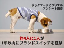 約4人に1人が1年以内にブランドスイッチを経験！｜ドッグフードについてのアンケート調査